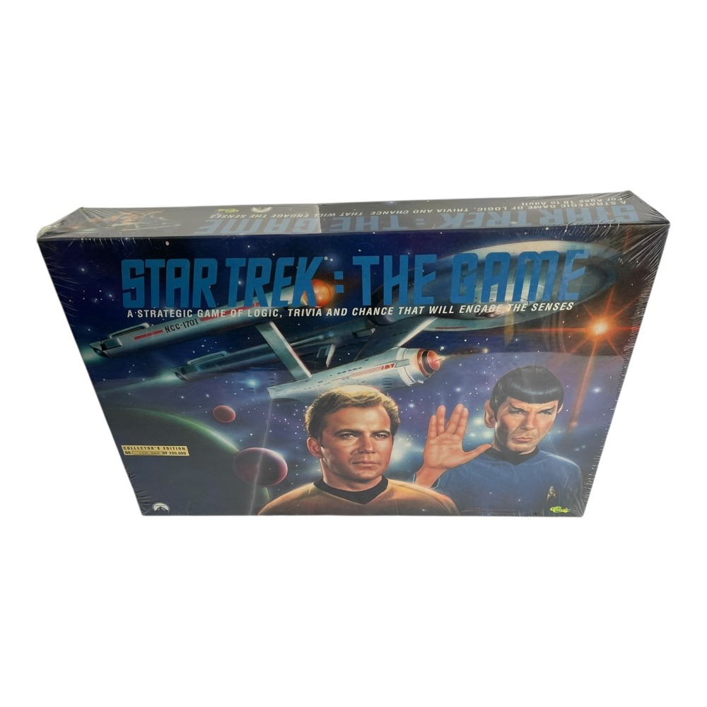 Star Trek The Game Board Game New Sealed Ages 10+ Logic Trivia Chance